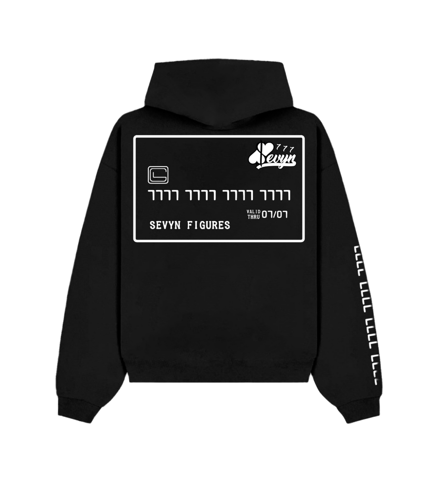 Credit Card Hoodie (Black)